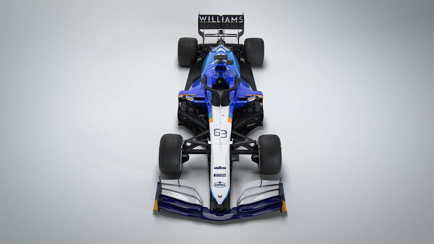 Williams apresenta carro para a temporada 2021 da Fórmula 1